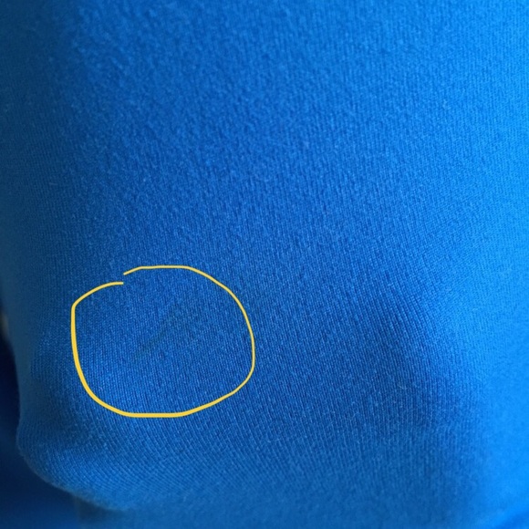 Athleta Blue long sleeve workout top shirt M - Picture 6 of 13